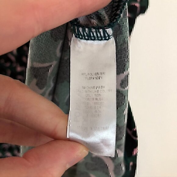 41 HAWTHORN STITCH FIX Plus Size Baneberry Crew Neck Knit Top Heart Leopard Tank - Picture 8 of 12